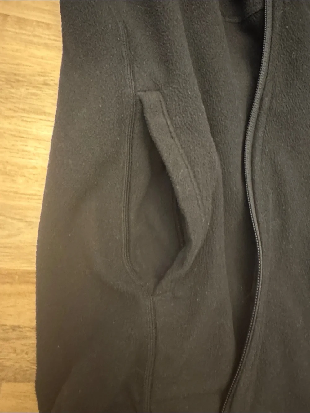 The North Face Men’s Black Zip-Up Fleece Jacket - Size S